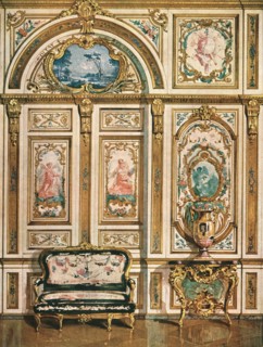 Mural decoration in the Palace of Fontainebleau, France, (1928).  Creator: Unknown.