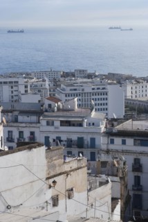 Algeria, Algiers, Harbour view