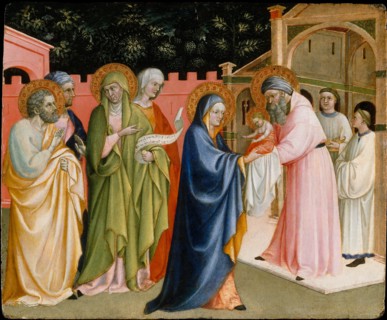 The Presentation in the Temple, probably ca. 1430. Creator: Alvaro Pirez.