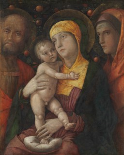 The Holy Family with Saint Mary Magdalen, ca. 1495-1500. Creator: Andrea Mantegna.