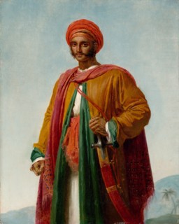 Study for "Portrait of an Indian", ca. 1807. Creator: Girodet de Roucy-Trioson.