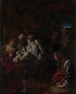 The Burial of Christ, 1595. Creator: Annibale Carracci.