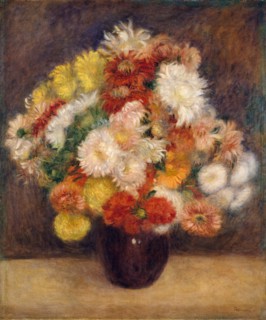 Bouquet of Chrysanthemums, 1881. Creator: Pierre-Auguste Renoir.