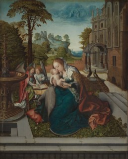 Virgin and Child with Angels, ca. 1518. Creator: Bernaert van Orley.