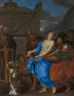 The Sacrifice of Polyxena, 1647. Creator: Charles le Brun.