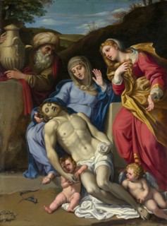 The Lamentation, 1603. Creator: Domenichino.