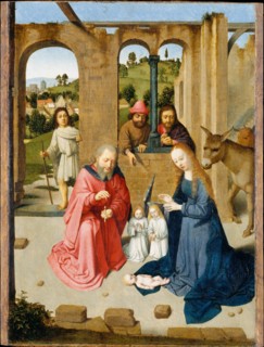 The Nativity, early 1480s. Creator: Gerard David.