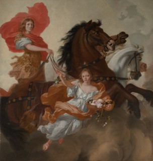 Apollo and Aurora, 1671. Creator: Gerard de Lairesse.