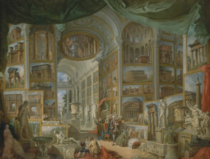Ancient Rome, 1757. Creator: Giovanni Paolo Panini.