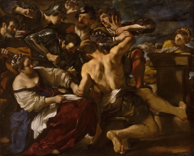 Samson Captured by the Philistines, 1619. Creator: Guercino.