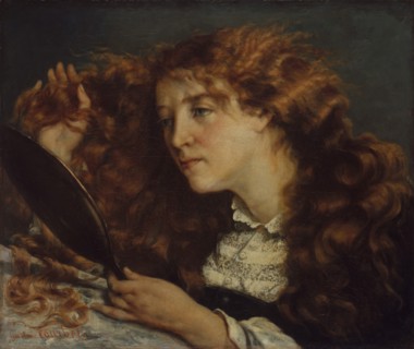 Jo, La Belle Irlandaise, 1865-66. Creator: Gustave Courbet.