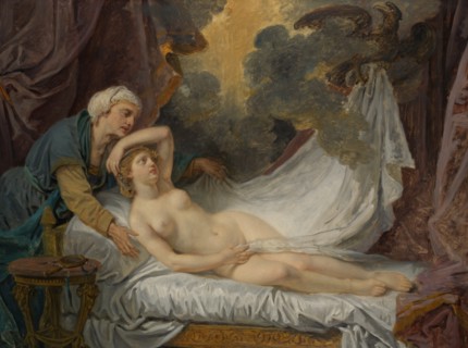 Aegina Visited by Jupiter, ca. 1767-69. Creator: Jean-Baptiste Greuze.