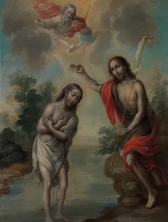 The Baptism of Christ, 1773. Creator: Nicolás Enríquez.