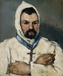 Antoine Dominique Sauveur Aubert (born 1817), the Artist's Uncle, as a Monk, 1866. Creator: Paul Cezanne.