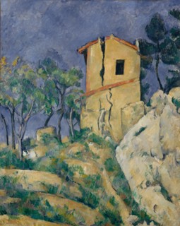 The House with the Cracked Walls, 1892-94. Creator: Paul Cezanne.