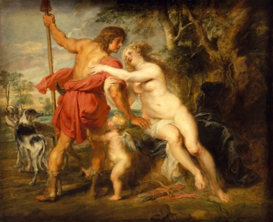 Venus and Adonis, probably mid-1630s. Creator: Peter Paul Rubens.