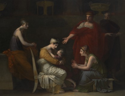 Andromache and Astyanax, ?1813-17; 1823-24?. Creator: Pierre-Paul Prud'hon.