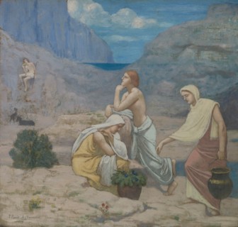 The Shepherd's Song, 1891. Creator: Pierre Puvis de Chavannes.
