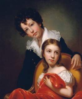 Michael Angelo and Emma Clara Peale, ca. 1826. Creator: Rembrandt Peale.