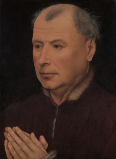 Man in Prayer, ca. 1430-35. Creator: Workshop of Robert Campin.