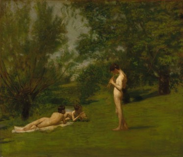 Arcadia, ca. 1883. Creator: Thomas Eakins.