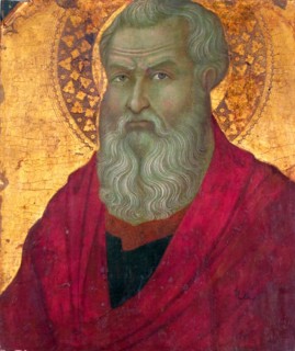 Saint Matthew, ca. 1330-1335. Creator: Ugolino da Siena.