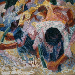 The Street Pavers, 1914. Creator: Umberto Boccioni.