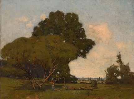 The Trees, Early Afternoon, France, ca. 1905. Creator: William A. Harper.