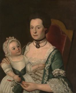 Mrs. Jacob Hurd and Child, ca. 1762. Creator: William Johnston.