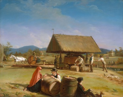 Cider Making, 1840-41. Creator: William Sidney Mount.