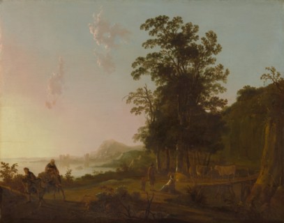 Landscape with the Flight into Egypt, ca. 1650. Creator: Aelbert Cuyp.