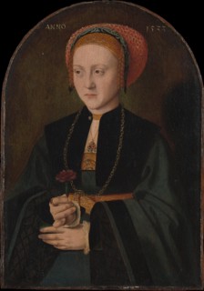 Portrait of a Woman, 1533. Creator: Bartholomaeus Bruyn the Elder.