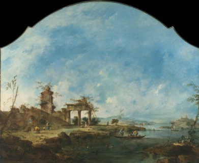 Fantastic Landscape, ca. 1765. Creator: Francesco Guardi.