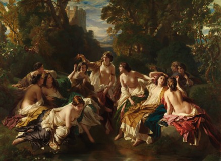 Florinda, 1853. Creator: Franz Xaver Winterhalter.