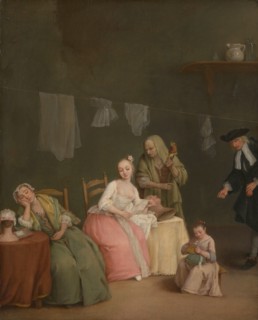 The Letter, 1746. Creator: Pietro Longhi.