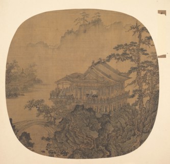 Pavilion on a Lake. Creator: Unknown.