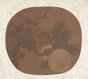Bird on a Camellia Branch, ca. 1000. Creator: Unknown.