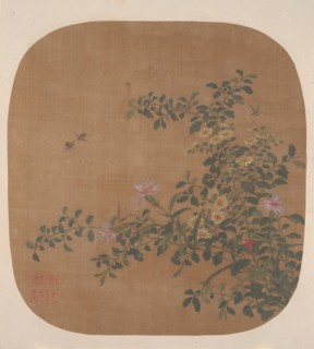 Flowers and Bees, 18th century. Creator: Unknown.