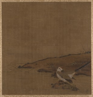 Bird Near Water (from Album of Studies by Modern Artists, no. 62). Creator: Unknown.