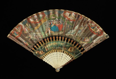 Fan, ca. 1730. Creator: Unknown.