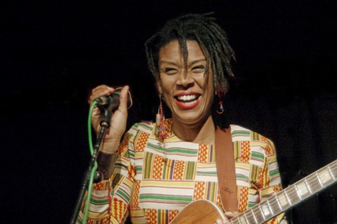 Carmen Souza, Carmen Souza's Silver Messengers, Verdict Jazz Club, Brighton East Sussex, 2019. Creator: Brian O'Connor.