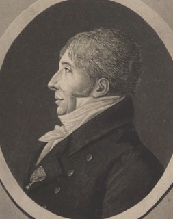 Portrait of the composer Jean-François Le Sueur (1760-1837), 1818. Creator: Quenedey, Edmé (1756-1830).