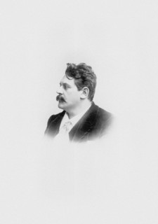 Portrait of the composer Eugen Lindner (1858-1915). Creator: Anonymous.