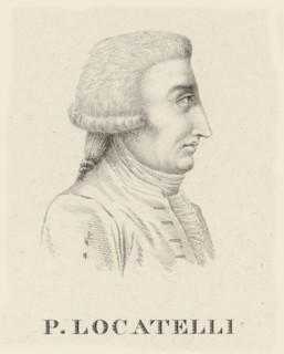 Portrait of the violinist and composer Pietro Antonio Locatelli (1695-1764). Creator: Lambert, Jean Baptiste Ponce (active 1785-1820).