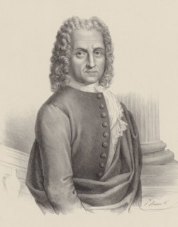 Portrait of the composer Benedetto Marcello (1686-1739). Creator: Roscioni, Vincenzo (active second Half of 19th cen.).