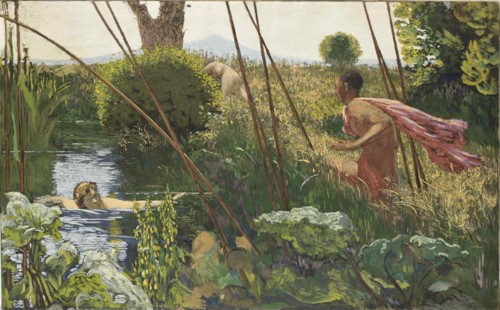 L'Après-Midi d'un faune (The Afternoon of a Faun), c. 1930. Creator: Roussel, Ker-Xavier (1867-1944).