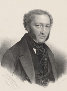 Portrait of pianist and composer Ignaz Moscheles (1794-1870) , 1848. Creator: Brandt, A. (active 1840s).