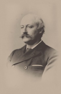 Portrait of the Composer Sir Charles Hubert Hastings Parry (1848-1918) , 1891. Creator: Anonymous.