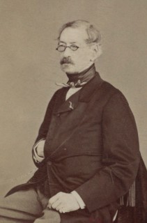 Portrait of the Composer Charles-François Plantade (1787-1870), 1860s. Creator: Photo studio Nadar.