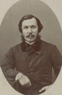 Portrait of pianist and composer Alfred Quidant (1815-1893). Creator: Photo studio Nadar.